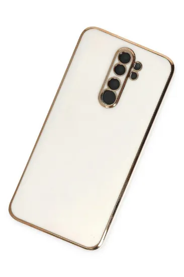 Newface Xiaomi Redmi Note 8 Pro Kılıf Volet Silikon - Beyaz resmi