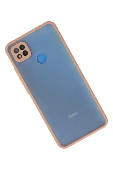 Newface Xiaomi Redmi 9C Kılıf Montreal Silikon Kapak - Pembe resmi