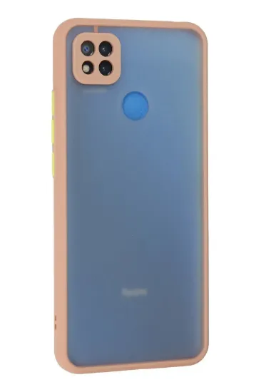 Newface Xiaomi Redmi 9C Kılıf Montreal Silikon Kapak - Pembe resmi