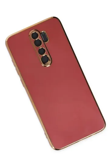 Newface Xiaomi Redmi Note 8 Pro Kılıf Volet Silikon - Kırmızı resmi