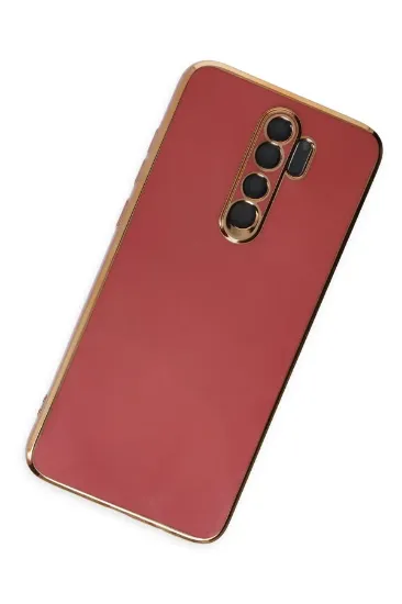 Newface Xiaomi Redmi Note 8 Pro Kılıf Volet Silikon - Kırmızı resmi