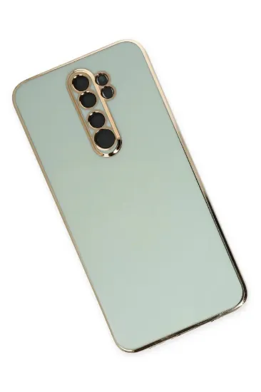Newface Xiaomi Redmi Note 8 Pro Kılıf Volet Silikon - Açık Yeşil resmi