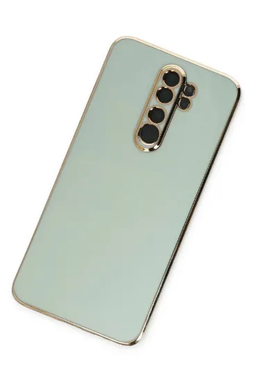 Newface Xiaomi Redmi Note 8 Pro Kılıf Volet Silikon - Açık Yeşil resmi