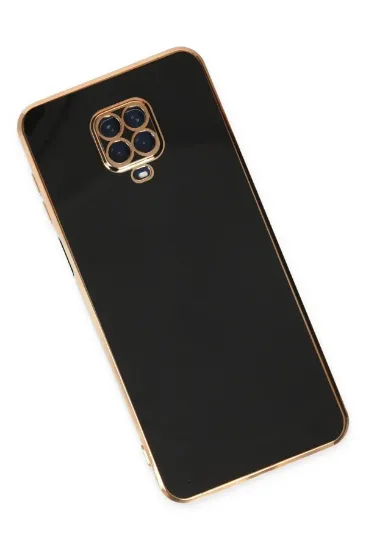 Newface Xiaomi Redmi Note 9 Pro Kılıf Volet Silikon - Siyah resmi