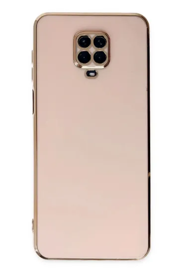 Newface Xiaomi Redmi Note 9 Pro Kılıf Volet Silikon - Pembe resmi