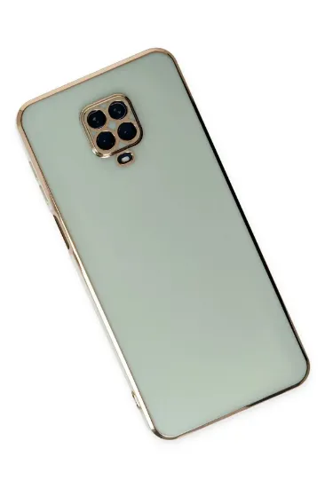 Newface Xiaomi Redmi Note 9 Pro Kılıf Volet Silikon - Açık Yeşil resmi