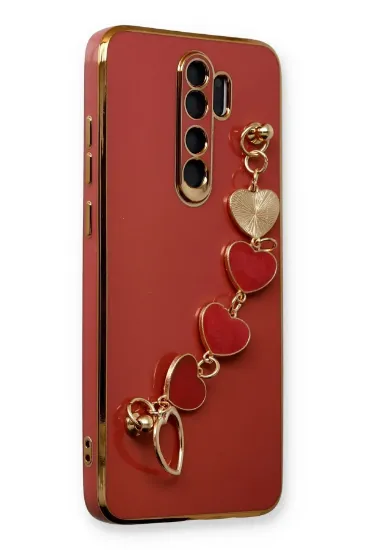 Newface Xiaomi Redmi Note 8 Pro Kılıf Esila Silikon - Kırmızı resmi