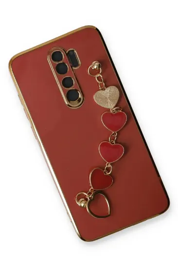 Newface Xiaomi Redmi Note 8 Pro Kılıf Esila Silikon - Kırmızı resmi