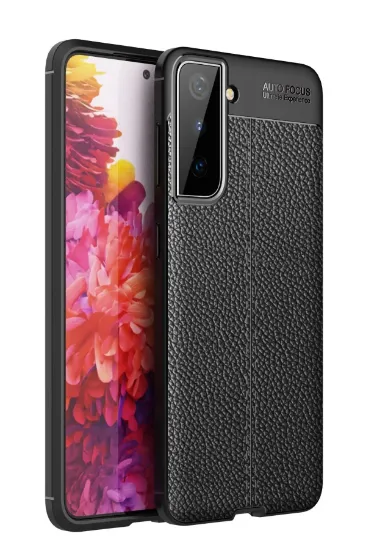Newface Samsung Galaxy S21 Plus Kılıf Auto Focus Kapak - Siyah resmi