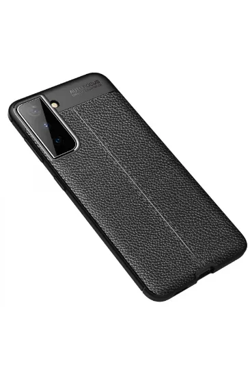 Newface Samsung Galaxy S21 Plus Kılıf Auto Focus Kapak - Siyah resmi