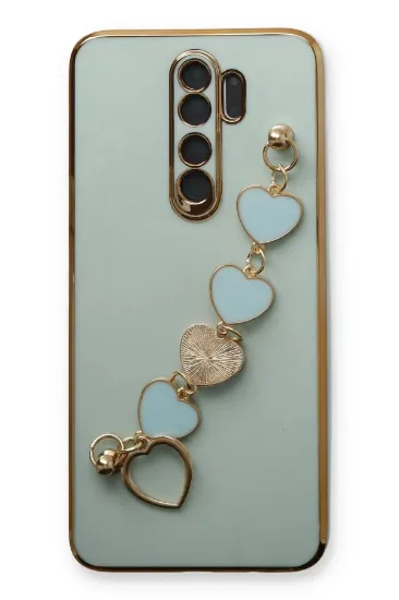 Newface Xiaomi Redmi Note 8 Pro Kılıf Esila Silikon - Su Yeşili resmi