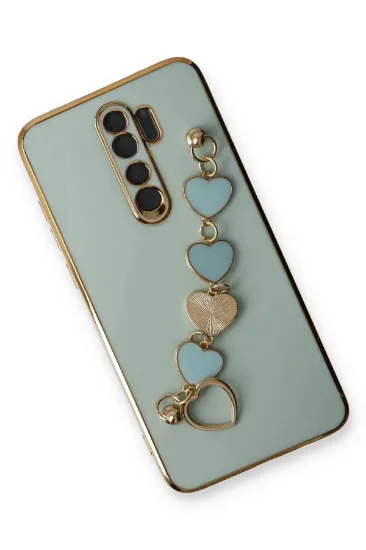 Newface Xiaomi Redmi Note 8 Pro Kılıf Esila Silikon - Su Yeşili resmi