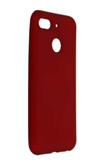 Newface General Mobile GM 8 Go Kılıf First Silikon - Bordo resmi