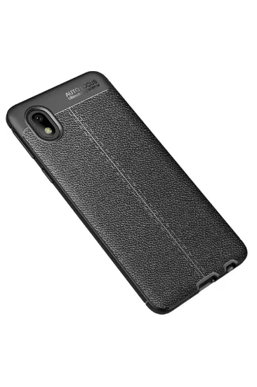 Newface Samsung Galaxy A01 Core Kılıf Auto Focus Kapak - Siyah resmi