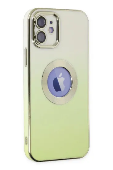 Newface iPhone 12 Kılıf Best Silikon - Yeşil resmi
