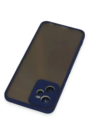 Newface Realme C35 Kılıf Montreal Silikon Kapak - Lacivert resmi