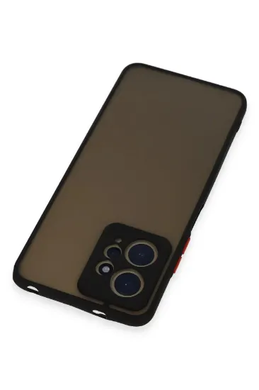 Newface Xiaomi Redmi Note 12 4G Kılıf Montreal Silikon Kapak - Siyah resmi
