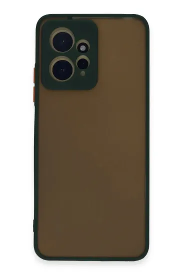Newface Xiaomi Redmi Note 12 4G Kılıf Montreal Silikon Kapak - Yeşil resmi