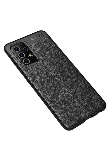 Newface Samsung Galaxy A72 Kılıf Auto Focus Kapak - Siyah resmi