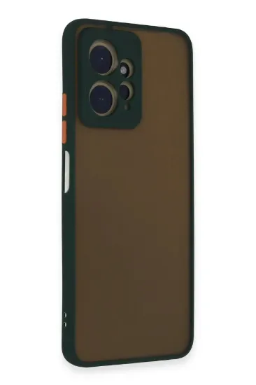 Newface Xiaomi Redmi Note 12 4G Kılıf Montreal Silikon Kapak - Yeşil resmi