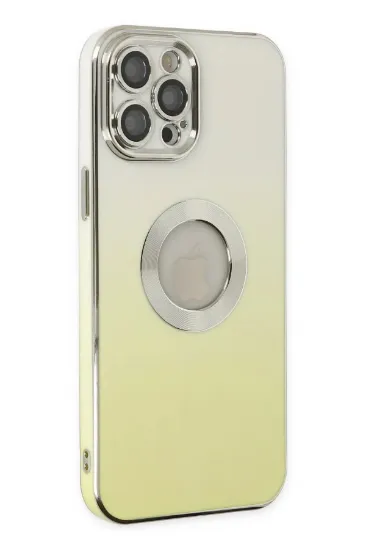 Newface iPhone 12 Pro Kılıf Best Silikon - Sarı resmi