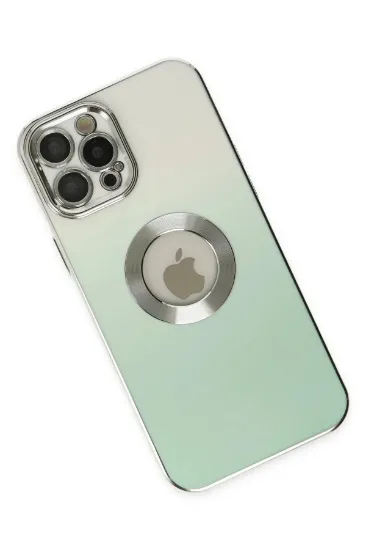 Newface iPhone 12 Pro Max Kılıf Best Silikon - Turkuaz resmi