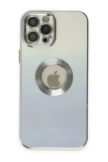 Newface iPhone 12 Pro Max Kılıf Best Silikon - Mavi resmi