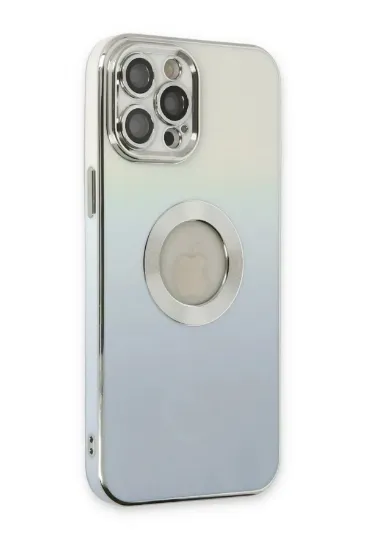 Newface iPhone 12 Pro Max Kılıf Best Silikon - Mavi resmi