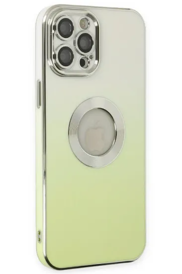 Newface iPhone 12 Pro Max Kılıf Best Silikon - Yeşil resmi