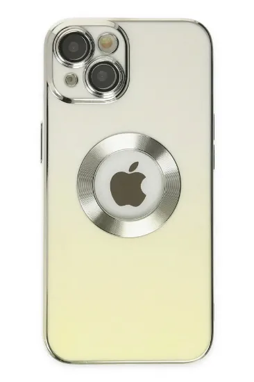 Newface iPhone 13 Kılıf Best Silikon - Sarı resmi