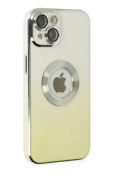 Newface iPhone 13 Kılıf Best Silikon - Sarı resmi