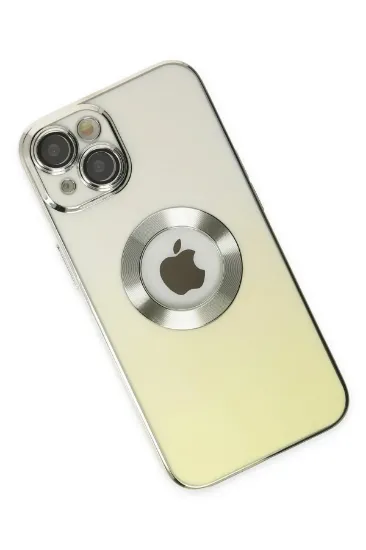 Newface iPhone 13 Kılıf Best Silikon - Sarı resmi