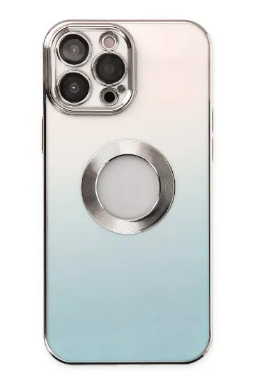 Newface iPhone 13 Pro Max Kılıf Best Silikon - Turkuaz resmi