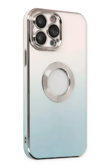Newface iPhone 13 Pro Max Kılıf Best Silikon - Turkuaz resmi