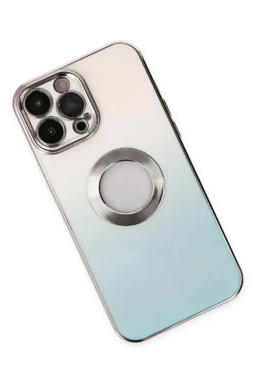 Newface iPhone 13 Pro Max Kılıf Best Silikon - Turkuaz resmi