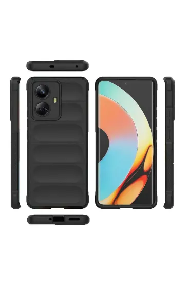 Newface Realme 10 Pro 5G Kılıf Optimum Silikon - Mor resmi