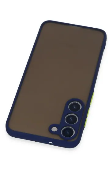 Newface Samsung Galaxy S23 Kılıf Montreal Silikon Kapak - Lacivert resmi