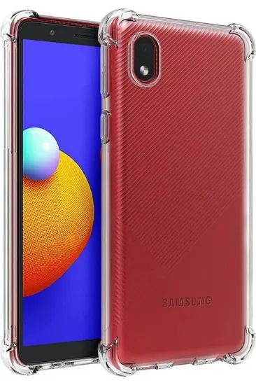 Newface Samsung Galaxy A01 Core Kılıf Olex Tpu Silikon resmi