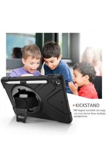 Newface iPad 10.2 (7.nesil) Kılıf Amazing Tablet Kapak - Siyah resmi