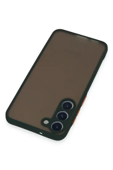 Newface Samsung Galaxy S23 Plus Kılıf Montreal Silikon Kapak - Yeşil resmi