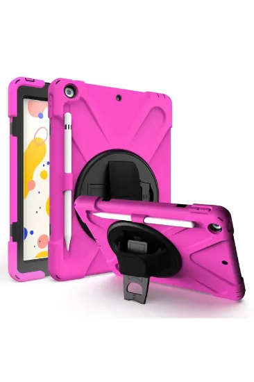 Newface iPad 10.2 (7.nesil) Kılıf Amazing Tablet Kapak - Pembe resmi
