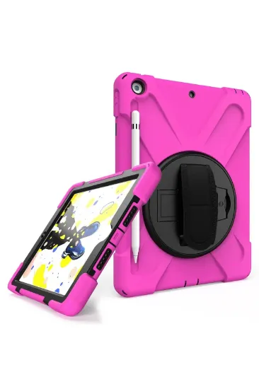 Newface iPad 10.2 (7.nesil) Kılıf Amazing Tablet Kapak - Pembe resmi