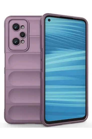 Newface Realme GT2 5G Kılıf Optimum Silikon - Mor resmi