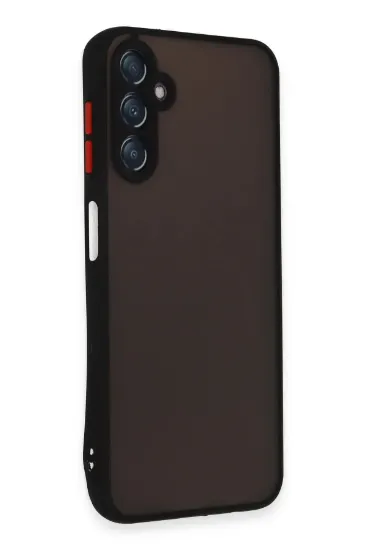 Newface Samsung Galaxy A14 4G Kılıf Montreal Silikon Kapak - Siyah resmi
