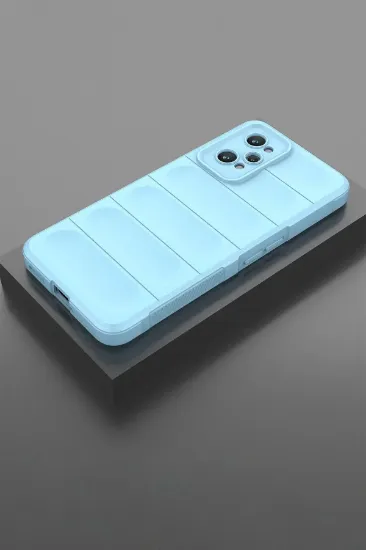 Newface Realme GT2 5G Kılıf Optimum Silikon - Sky Blue resmi