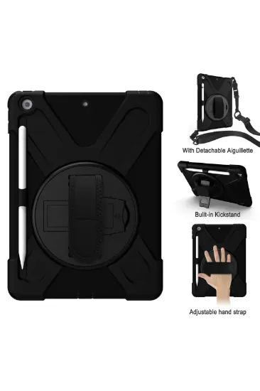 Newface iPad 5 Air 9.7 Kılıf Amazing Tablet Kapak - Siyah resmi
