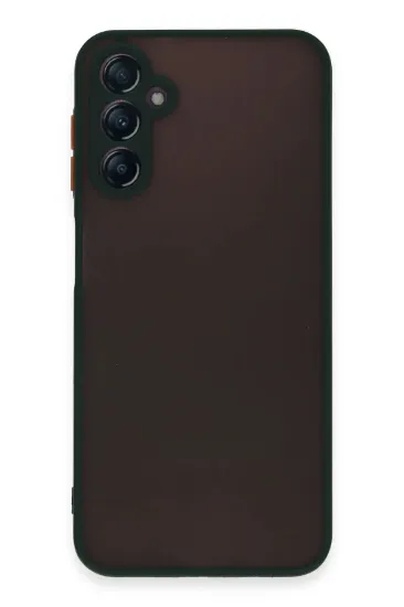 Newface Samsung Galaxy A14 4G Kılıf Montreal Silikon Kapak - Yeşil resmi