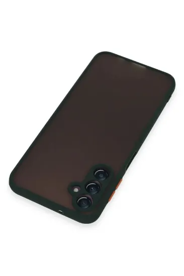 Newface Samsung Galaxy A14 4G Kılıf Montreal Silikon Kapak - Yeşil resmi
