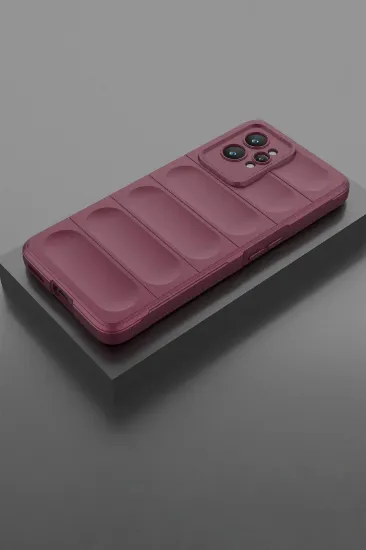 Newface Realme GT2 Pro 5G Kılıf Optimum Silikon - Bordo resmi
