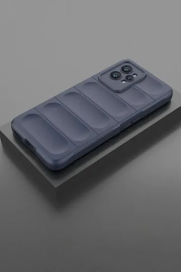 Newface Realme GT2 Pro 5G Kılıf Optimum Silikon - Lacivert resmi